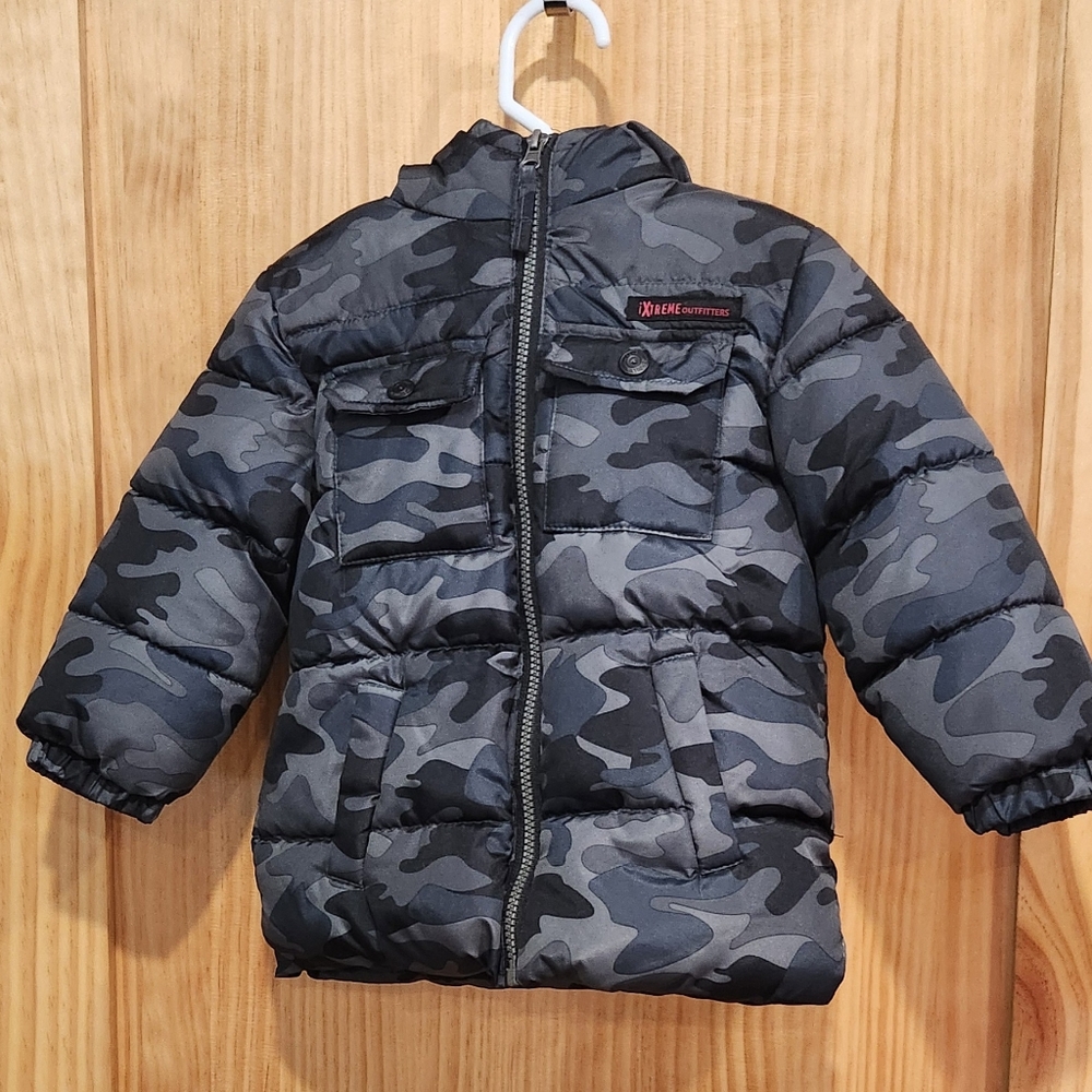 iXTREME Camouflage Puffer Jacket